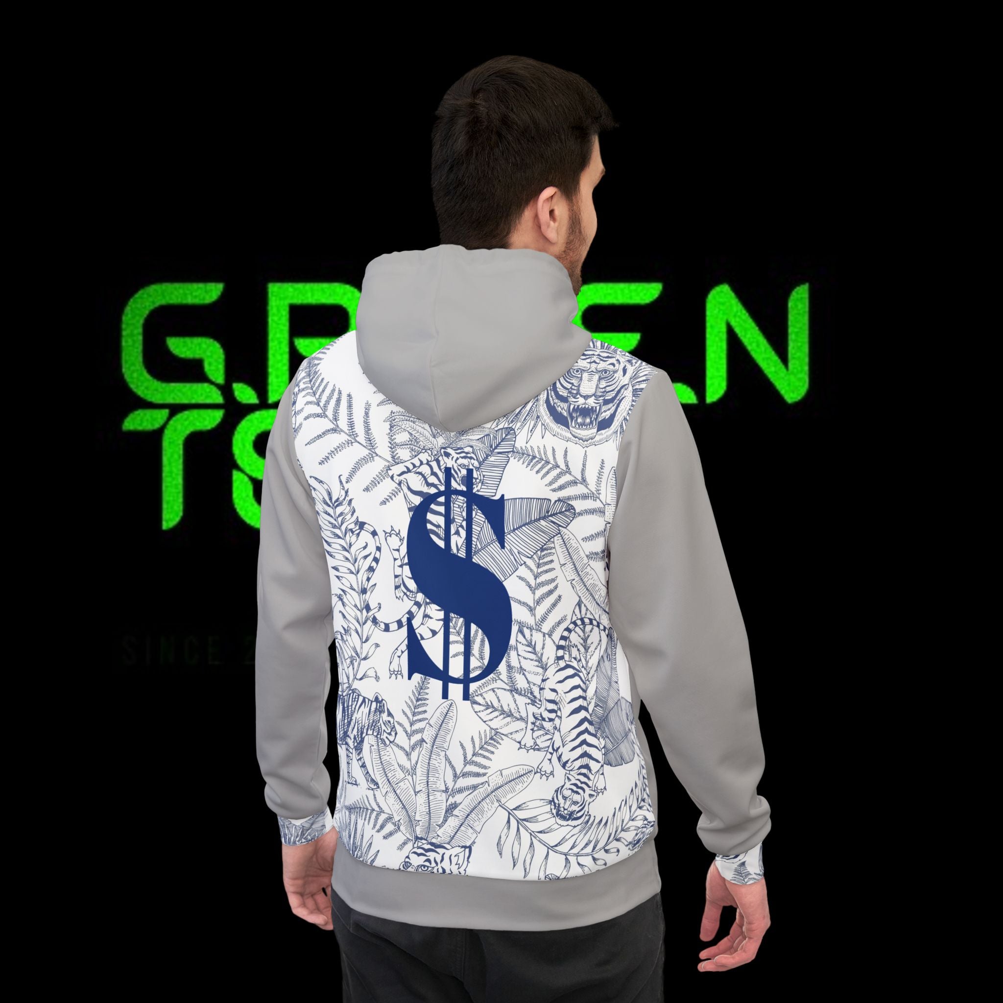 GreenTeam "Grey Tiger" Hoodie