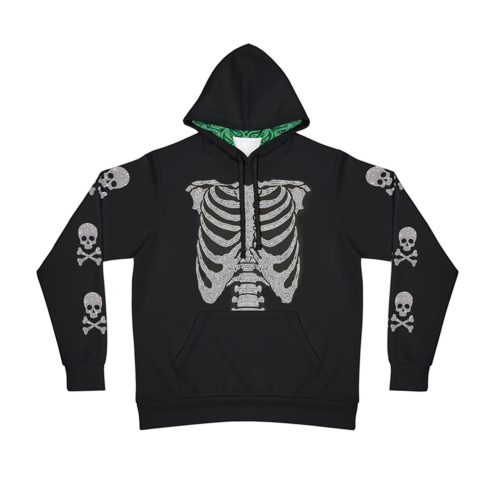 GreenTeam skeleton hoodie