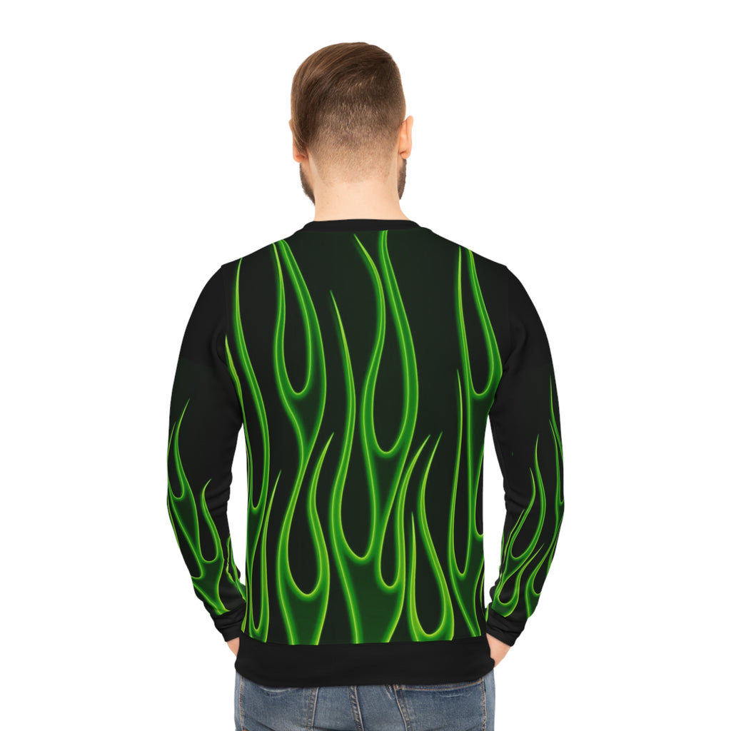 Limited GreenTeam "GT" Flame Sweater