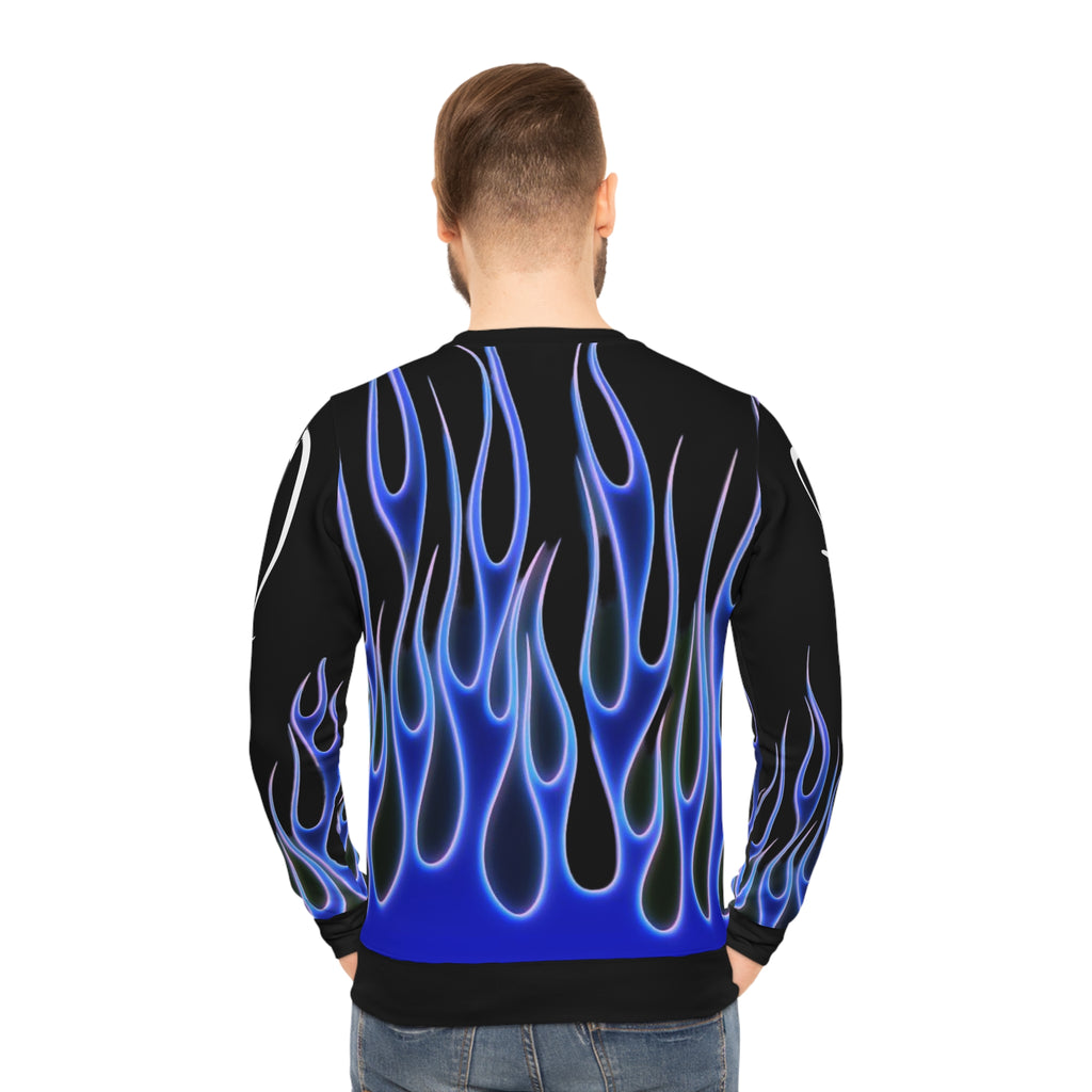 Limited GreenTeam " Blue Flame" Sweater