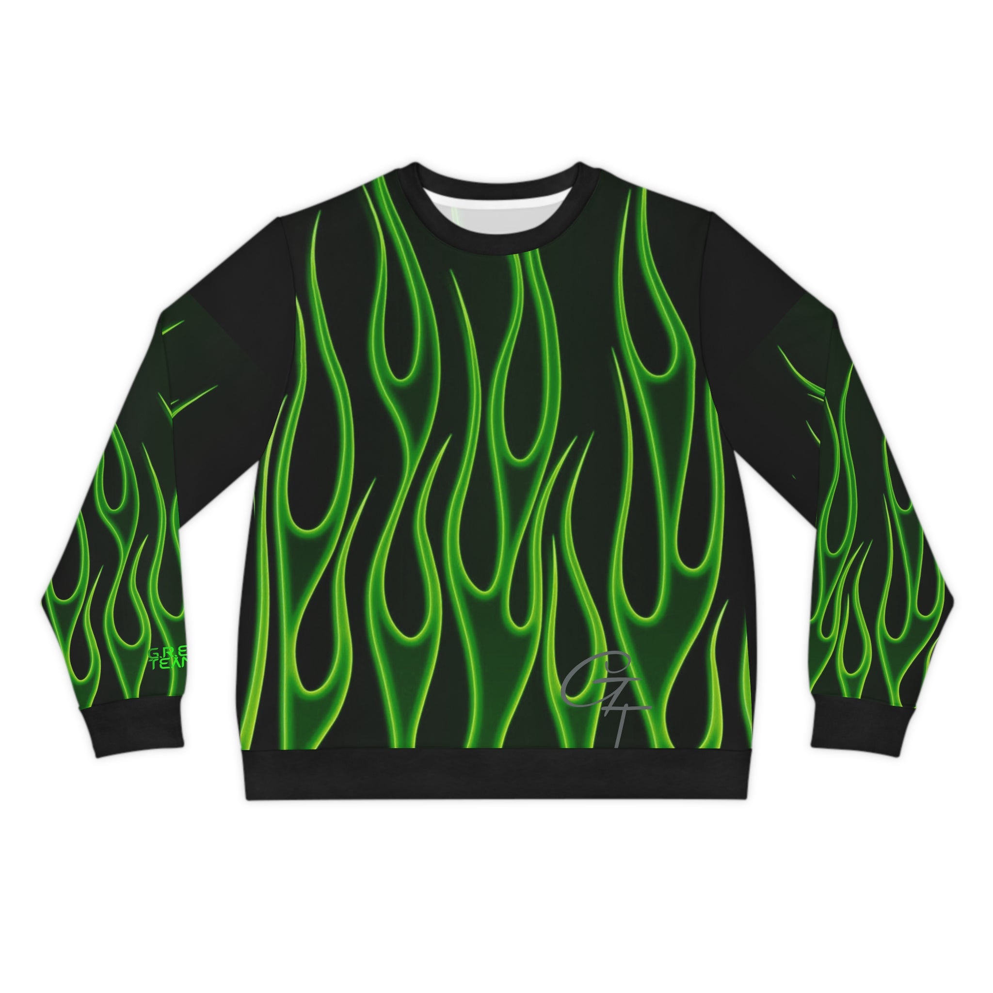 Limited GreenTeam "GT" Flame Sweater